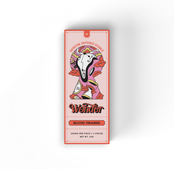 Wonder – Psilocybin Chocolate Bar – Blood Orange