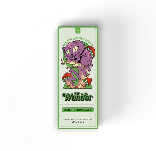 Wonder – Psilocybin Chocolate Bar – Dark Chocolate