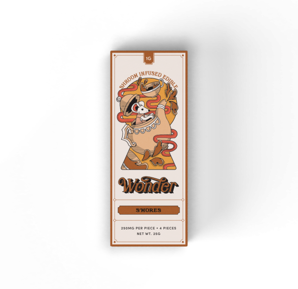 Wonder – Psilocybin Chocolate Bar – S’mores